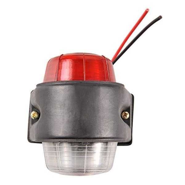 Feu de gabarit rouge blanc 67x78mm plat dans blister | ProPlus | Fe...