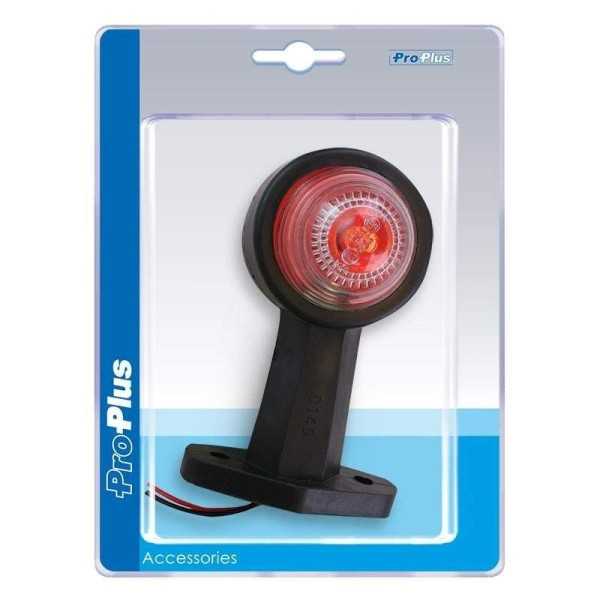 Feu de gabarit rouge blanc 120mm vertical dans blister