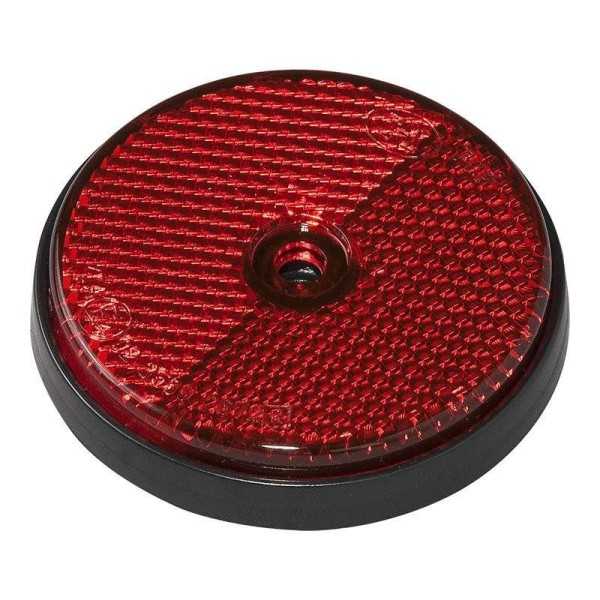 Réflecteur rouge 60mm à visser 2 pièces dans blister | ProPlus | Ré...