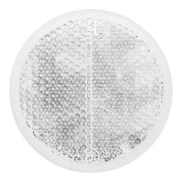 Réflecteur blanc 60mm adhésif 2 pièces dans blister | ProPlus | Réf...