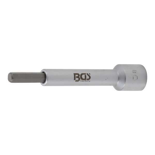 Douille Ã  embouts 12 5 mm 1/2" hexagone femelle 8 mm