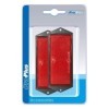 RÃ©flecteur rouge 104x40mm Ã  visser 2 piÃ¨ces dans blister