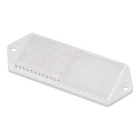 RÃ©flecteur blanc 127x51mm Ã  visser