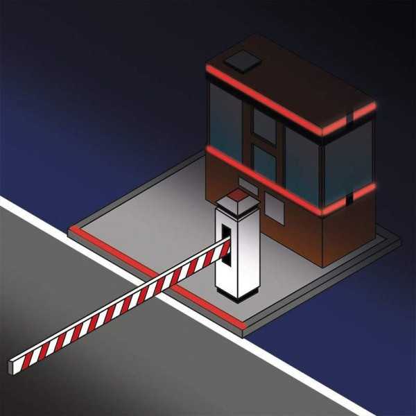 Le ruban de réfléchissant 3M rouge 55mm 2M | ProPlus | Réflecteurs