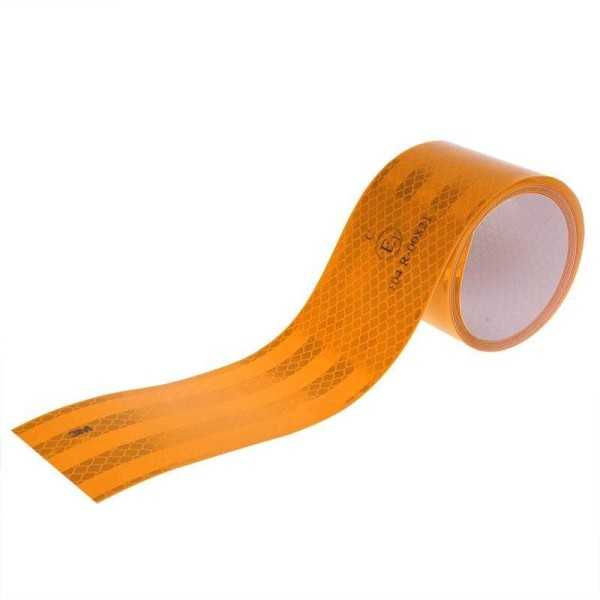 Le ruban de rÃ©flÃ©chissant 3M orange 50mm 2M