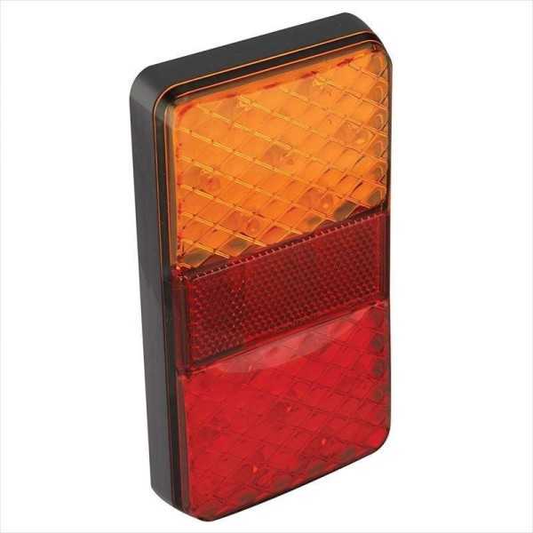 Feu arrière 12 24V 4 fonctions 80x150mm LED dans blister | ProPlus ...