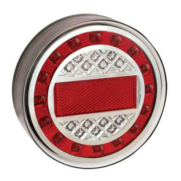 Feu arrière 12 24V 4 fonctions 125mm LED dans blister | ProPlus | É...