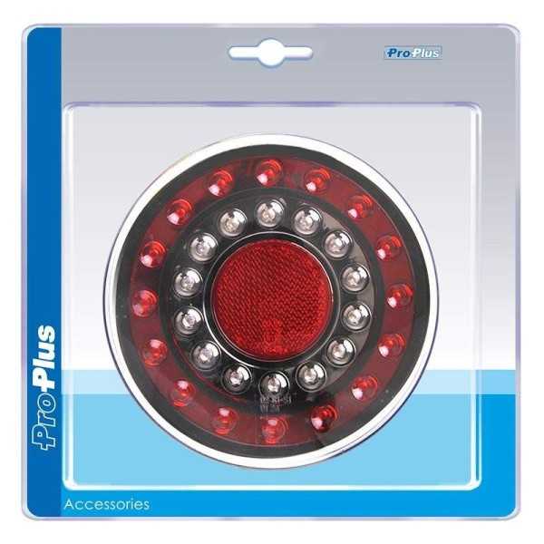 Feu arriÃ¨re 12 24V 4 fonctions 125mm LED dans blister