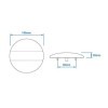 Feu arrière 12 24V 3 fonctions 140mm STI LED dans blister | ProPlus...