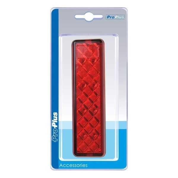 Feu arriÃ¨re 12 24V 2 fonctions 135x38mm LED avec support dans blister