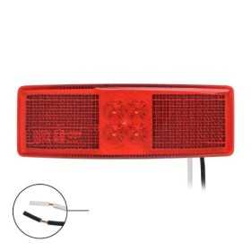 Feu de position arrière 12 24V rouge 110x40mm LED | ProPlus | Feux ...