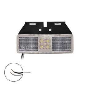 Feu de position 12 24V blanc 110x40mm LED avec support | ProPlus | ...