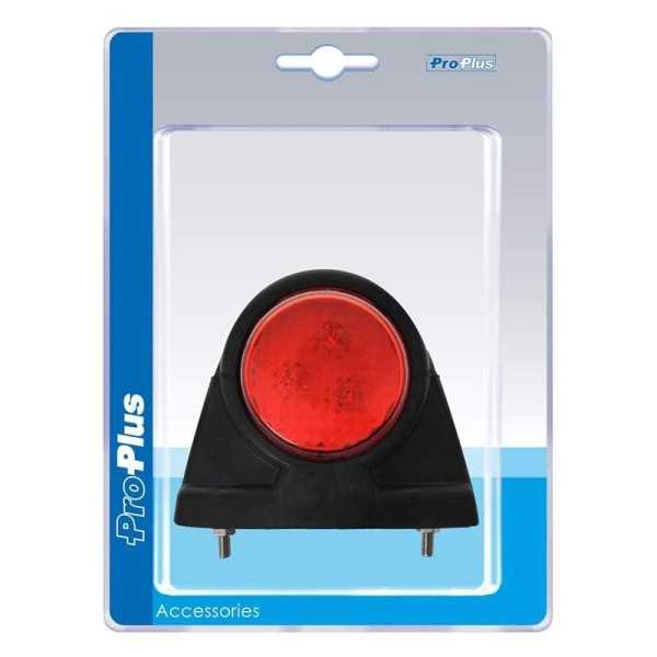 Feu de gabarit 12 24V rouge blanc 101x82mm LED dans blister