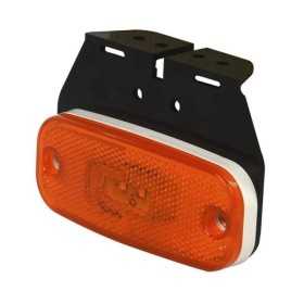 Feu de position latéral 10-30V orange 110x45mm LED avec support dan...