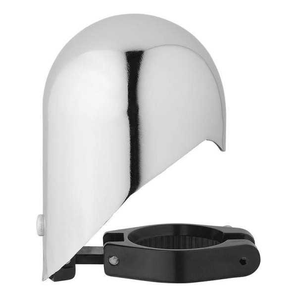 Cache rotule métal chromé pliable dans blister |  | Cache Rotule