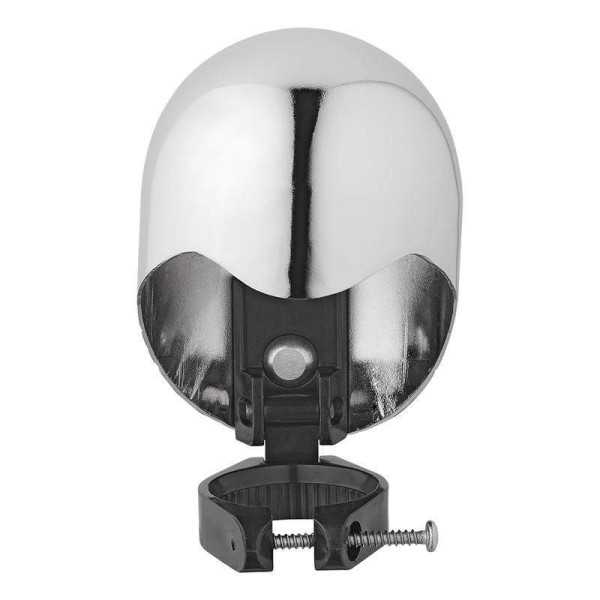 Cache rotule métal chromé pliable dans blister |  | Cache Rotule