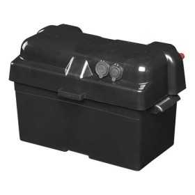 Boîte à batterie 35x18x20cm 2x USB - 1x prise 12V - Voltmètre | Pro...