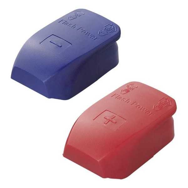 Set de cosses de connexion de batterie ( et) et (-) montage rapide ...