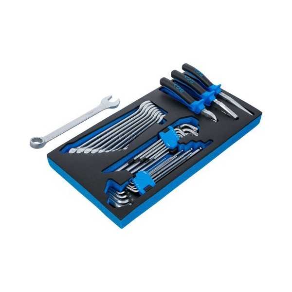 Insert pour art 2002 ClÃ©s mixtes pinces et clÃ©s coudÃ©es 31 piÃ¨ces