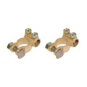 Set de cosses de connexion de batterie ( et) et (-) 35-50mm dans bl...
