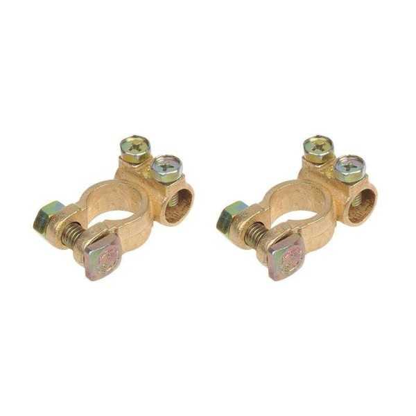 Set de cosses de connexion de batterie ( et) et (-) 35-50mm dans bl...