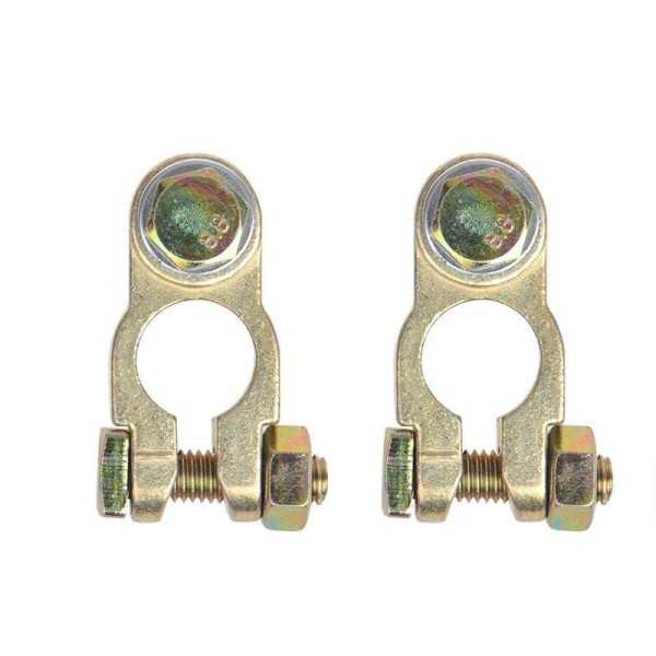 Set de cosses de connexion de batterie ( et) et (-) avec boulon | P...