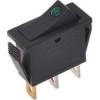 Interrupteur Ã  bascule LED vert 12V 24V-max. 10A
