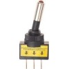 Interrupteur Ã  levier LED rouge 12V-max. 20A
