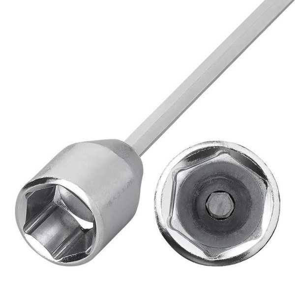 Ambout de manivelle 540mm 23mm pour vérin stabilisateur | ProPlus |...