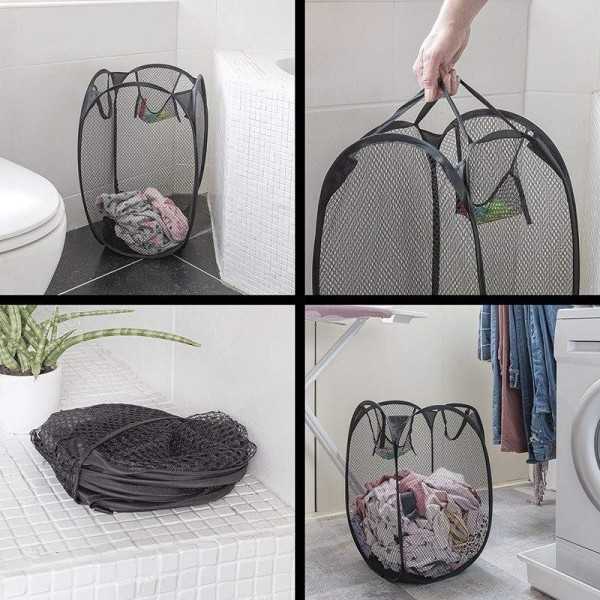 Panier à linge pliable 34x34x57cm | ProPlus | Divers accessoire