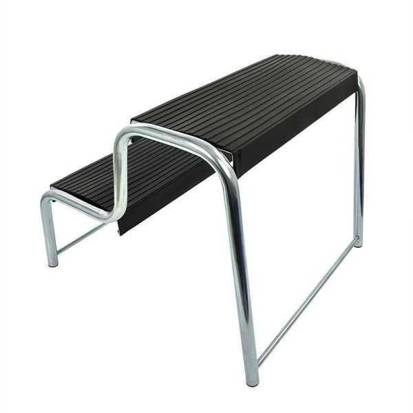 Marche pied 2 marches noir pour caravane camping-car | ProPlus | Di...