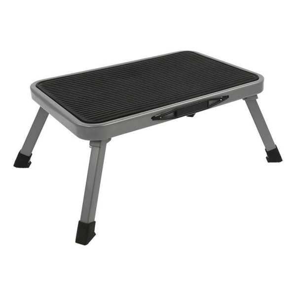 Marche pied mono pliable pour caravane camping-car
