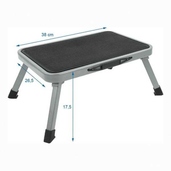 Marche pied mono pliable pour caravane camping-car | ProPlus | Dive...