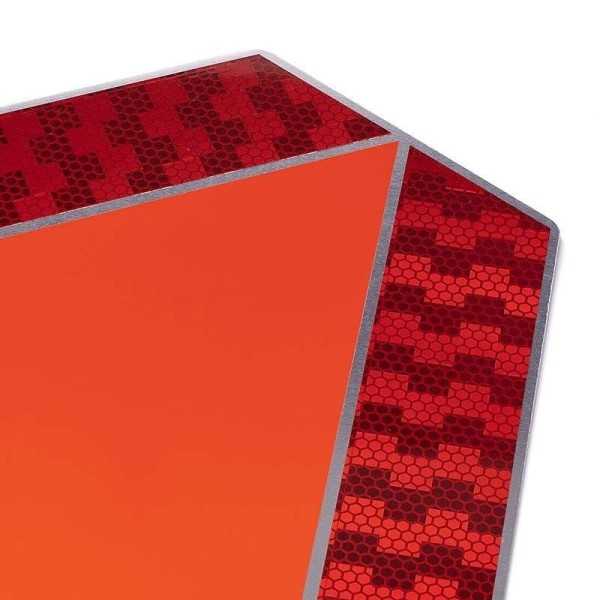 Panneau de signalisation aluminium "Véhicule lent" | ProPlus | Réfl...