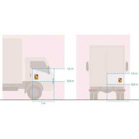 Sticker "Attention Angles Morts!" camion | ProPlus | Autocollant