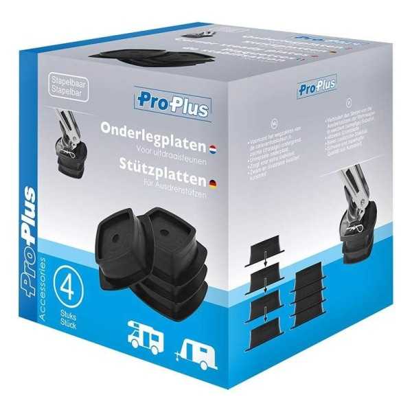 Plaquettes de stabilisation empilable pour vérins jeu de 4 pièces |...