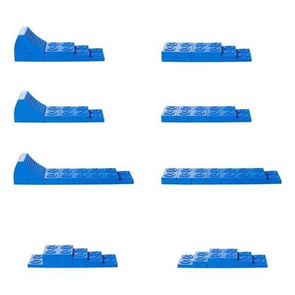 Cale de nivellement multifonctionnel empilable | ProPlus | Cale Roue