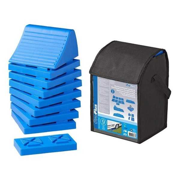 Cale de nivellement multifonctionnel empilable | ProPlus | Cale Roue