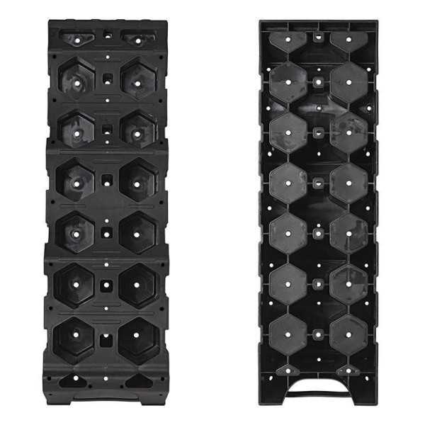 Cale de nivellement XL jeu de 2 pièces incl. sac de rangement | Pro...