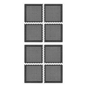 Tapis caillebotis EVA jeu de 8 piÃ¨ces