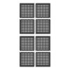 Tapis caillebotis EVA jeu de 8 piÃ¨ces