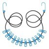 Corde à linge élastique pour 12 pinces à linge | ProPlus | Divers a...