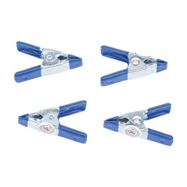 Jeu de pinces Ã  colle mini en acie 50 mm 4 piÃ¨ces