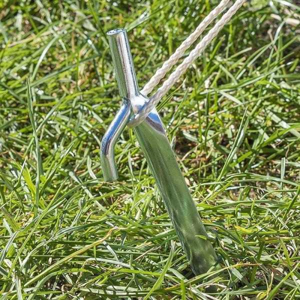 Piquet en métal avec crochet 25cm | ProPlus | Piquet