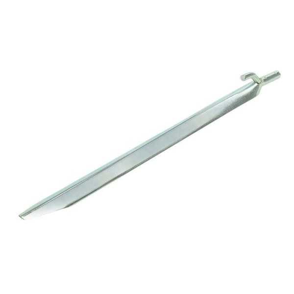 Piquet en mÃ©tal avec crochet 30cm