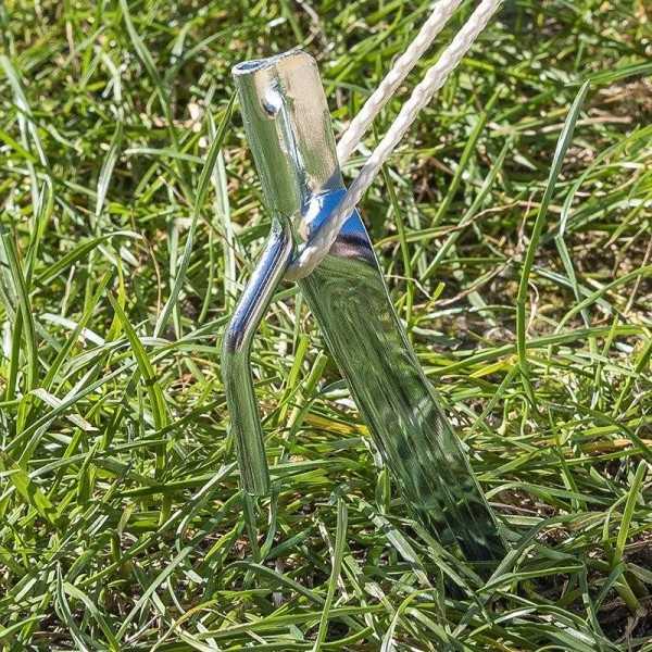 Piquet en métal avec crochet 30cm | ProPlus | Piquet