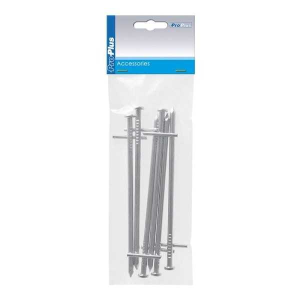 Piquet roche en mÃ©tal 17cm avec croix a souder 6 piÃ¨ces dans polybag