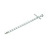 Piquet roche en métal 17cm avec croix a souder 6 pièces dans polyba...
