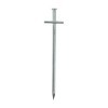 Piquet roche en métal 17cm avec croix a souder 6 pièces dans polyba...
