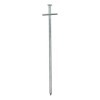 Piquet roche en métal 23cm avec croix a souder | ProPlus | Piquet